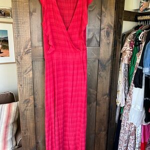 Stetson Vibrant Red Maxi Dress